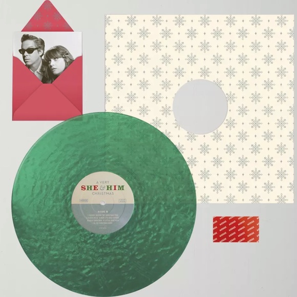 She & Him - A Very She & Him Christmas Limited LP Vinyl Record - Picture 2 of 2